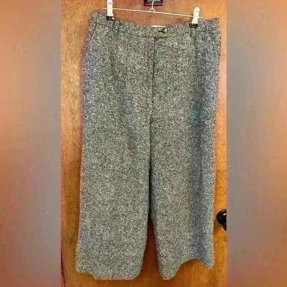 Bonnie & Norma Wide Leg Wool Blend Pants - Picture 1 of 3